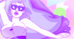 Neon Indian’s “Fallout” video, produced by Adult Swim