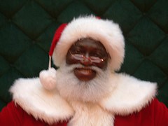 black-santa
