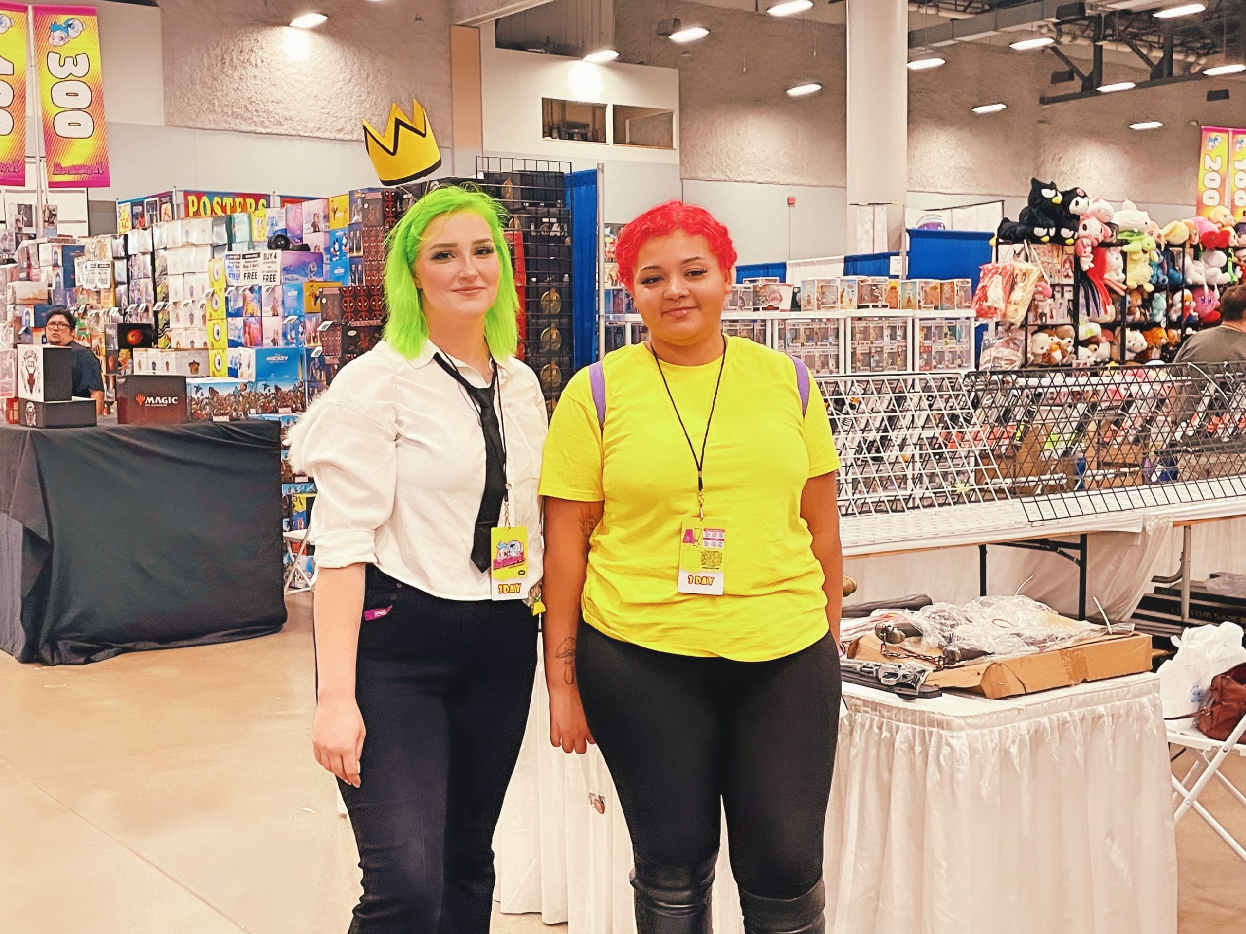 Cosmo and Wanda from the Fairly OddParents