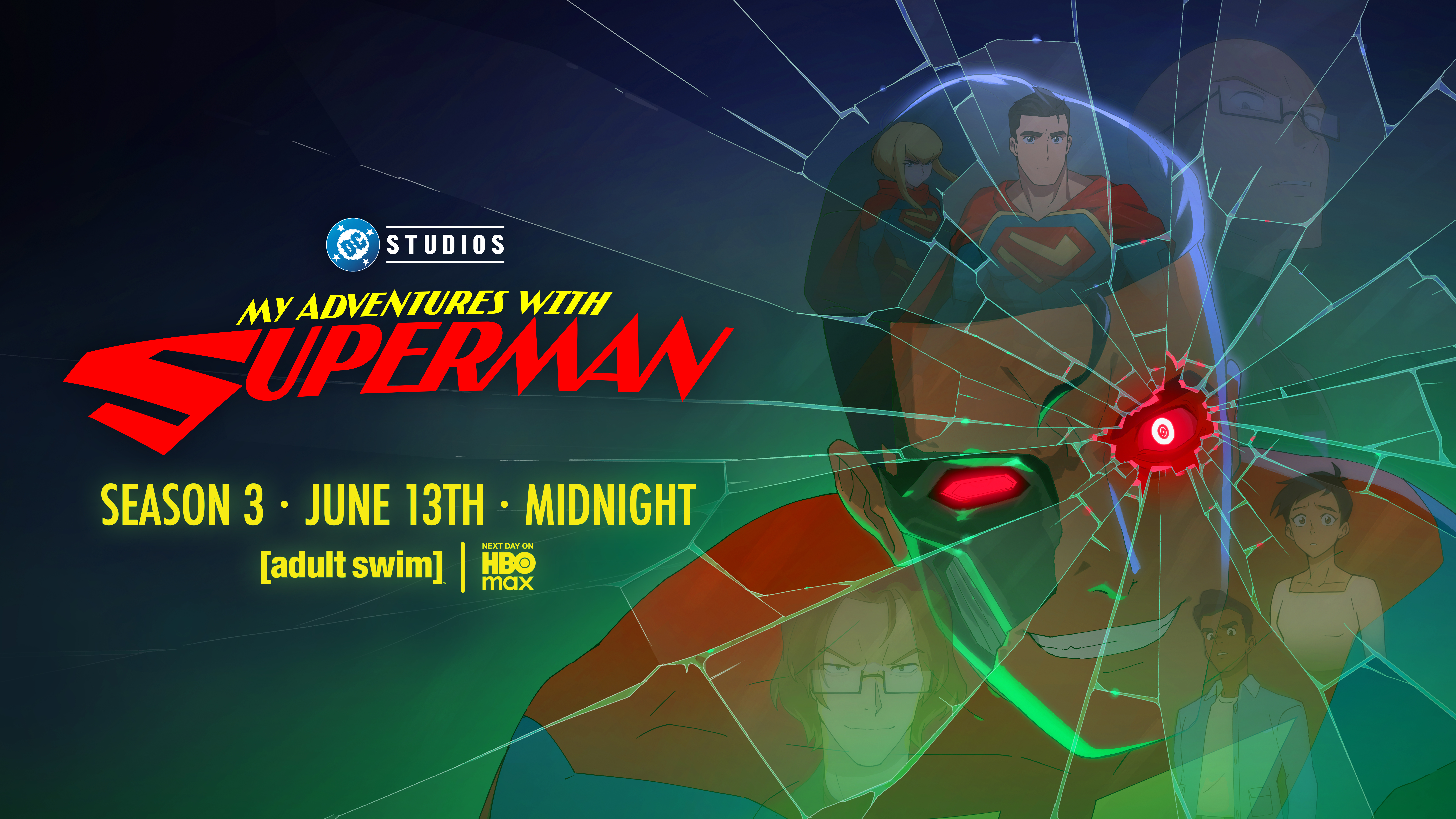 My Adventures with Superman S3 Flying in on June 13th