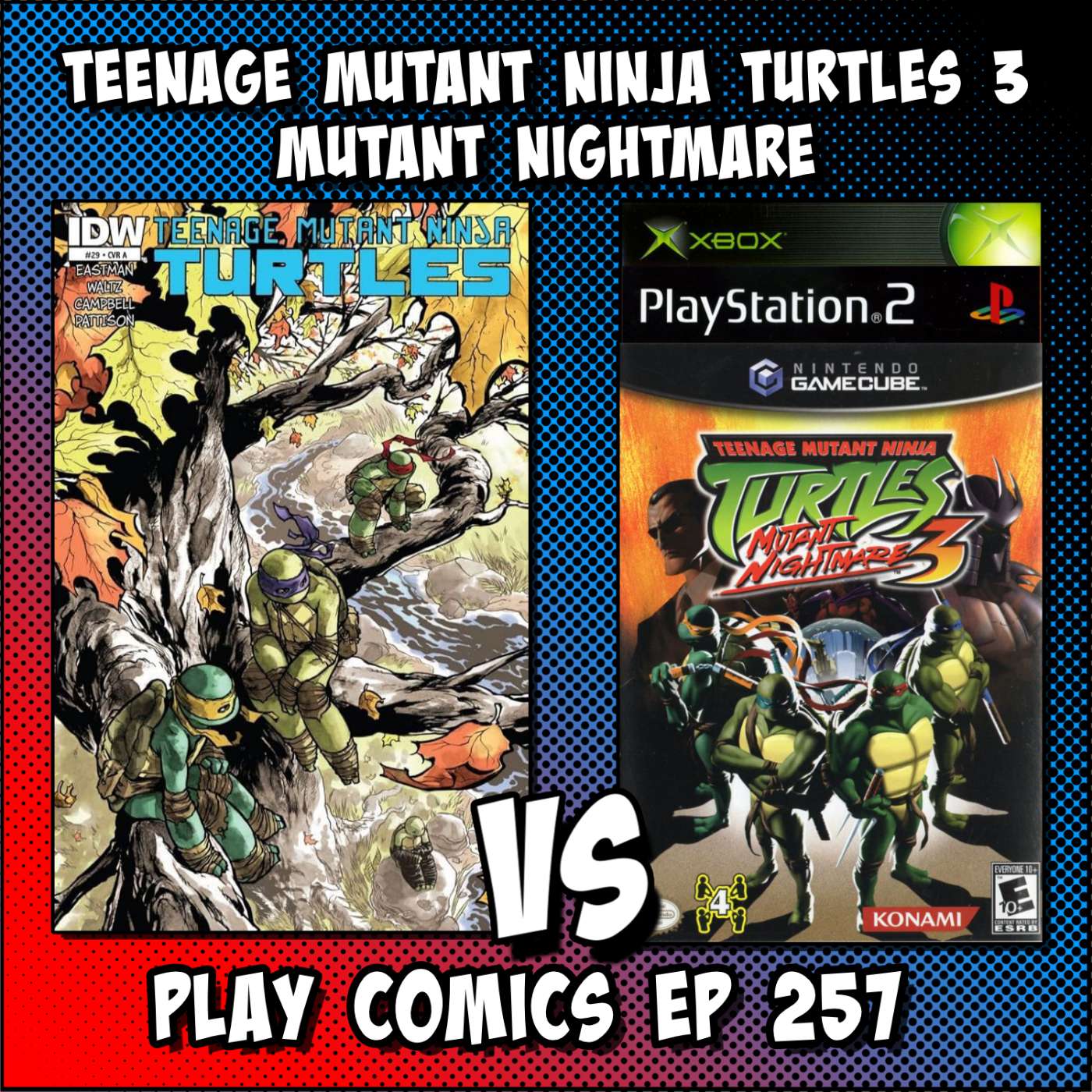 Play Comics: Teenage Mutant Ninja Turtles 3 Mutant Nightmare with Pierce Lydon (Spawnography)