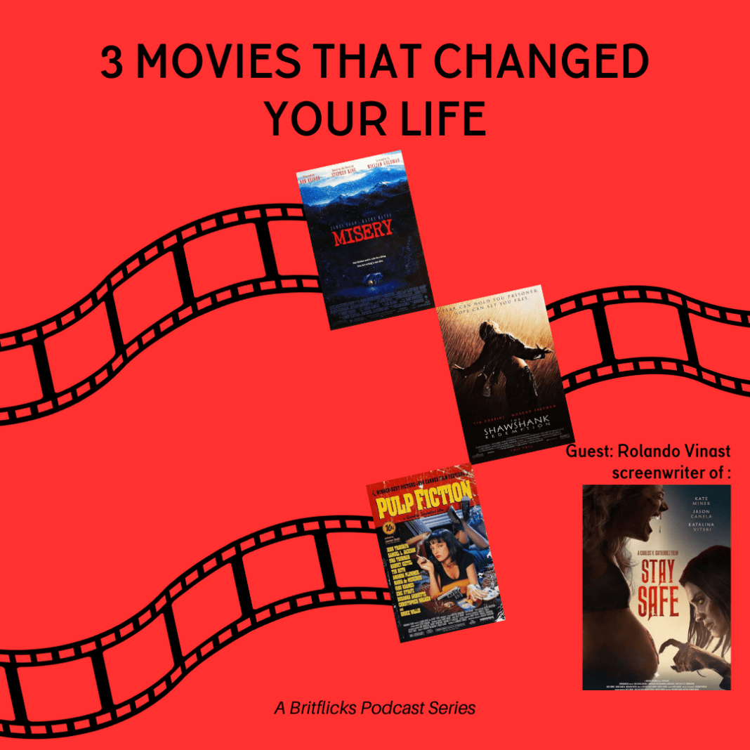 3 Movies That Changed Your Life: Rolando Viñas, Screenwriter — Misery, Shawshank Redemption & Pulp Fiction