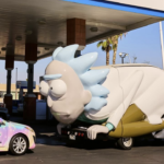 Rickmobile Rides Again Through Downtown Atlanta for Dragon Con Parade