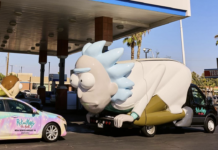 Rickmobile Rides Again Through Downtown Atlanta for Dragon Con Parade