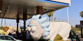 Rickmobile Rides Again Through Downtown Atlanta for Dragon Con Parade