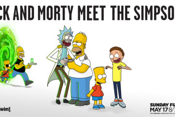The Simpsons, Rick and Morty Crossover For Couch Gag The Simpsons, Rick and Morty Crossover For Couch Gag