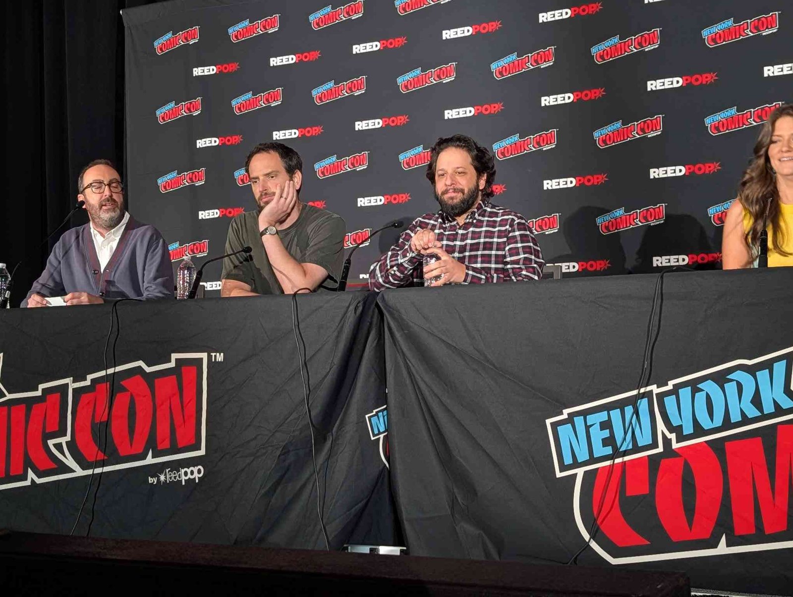 Common Side Effects panel at NYCC 2026
